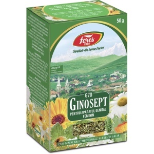Ceai Ginosept, G70, 50 g, Fares - Img 1