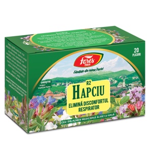 Ceai Hapciu R2, 20 plicuri, Fares - Img 1