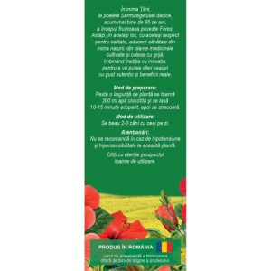 Ceai Hibiscus, U103, 50g, Fares - Img 4