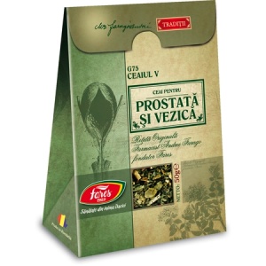 Ceai Prostata și Vezica, G75, 50 g, Fares