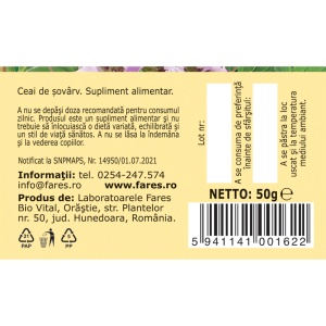 Ceai Sovarv iarbă, 50 g, Fares - Img 5