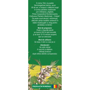 Ceai Talpa Gâștei iarbă C42, 50 g, Fares - Img 2