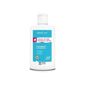 DermoTis Loțiune de față împotriva coșurilor, 60 ml, Tis Farmaceutic