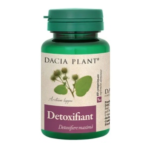 Detoxifiant, 60 comprimate, Dacia Plant - Img 1