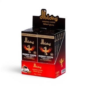 Energy Coffee, supliment alimentar pentru bărbați, formula de cafea instant cu plante care susțin sănătatea sexuală și funcția erectilă, 12 x 10 g, DIBLONG - Img 3