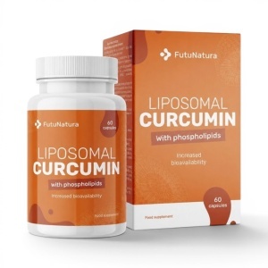FutuNatura, Liposomal Curcumin - Curcumină lipozomală, 60 capsule