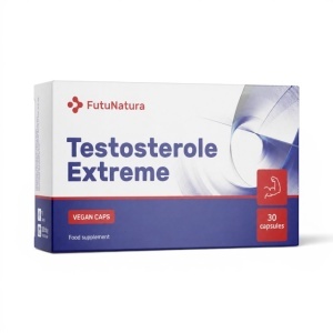 FutuNatura, Testosterole Extreme - supliment alimentar destinat susținerii performanței fizice, 30 capsule