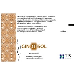 Ginotisol Gel cu Propolis, 40 ml, Tis Farmaceutic - Img 2
