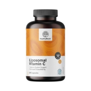 HealthyWorld, Liposomal Vitamin C - Vitamina C lipozomală, 240 capsule