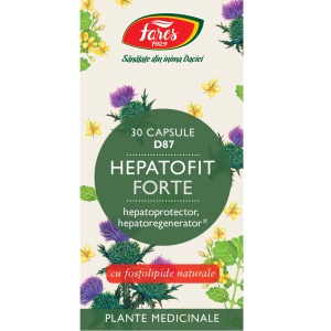 Hepatofit Forte D87, 30 capsule, Fares - Img 2