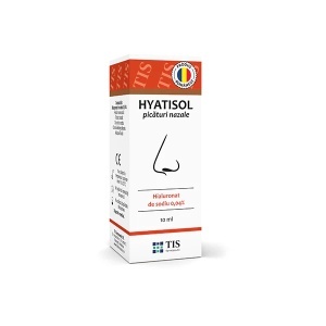 Hyatisol picături nazale, 10 ml, Tis Farmaceutic