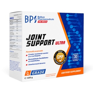 Joint Support Ultra, pulb. pt sol. orală 14g, 30 plicuri, Balkan Pharmaceuticals
