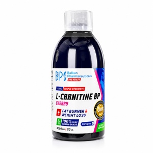 L-Carnitine BP, 500 ml, cireșe, Balkan Pharmaceuticals