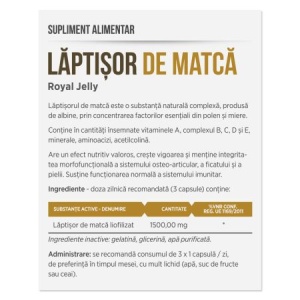 Lăptișor de Matcă, 30 capsule, Parapharm - Img 2