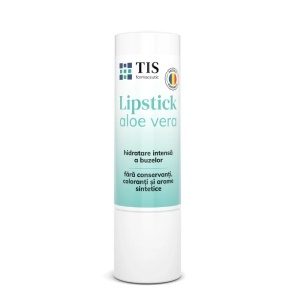 Lipstick cu Aloe Vera, 4 gr, Tis Farmaceutic