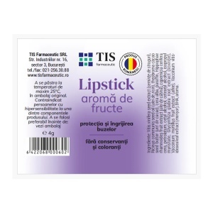 Lipstick cu Aromă de fructe, 4 gr, Tis Farmaceutic - Img 2