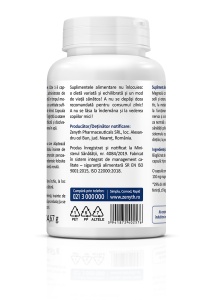 Magneziu Bisglicinat 1000 mg, cu 110 mg magneziu ionic, ajută la reducerea oboselii, susține funcționarea mușchilor și sistemului nervos, 90 capsule, Zenyth - Img 4