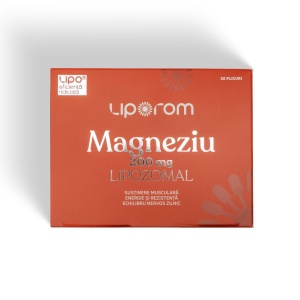 Magneziu lipozomal, 200mg, 30 plicuri, Liporom - Img 4