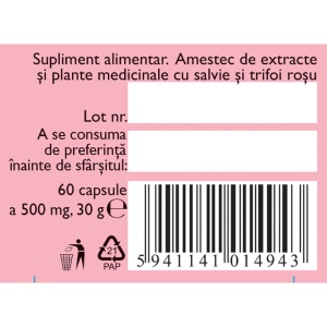 Menopauză G81, 60 capsule, Fares - Img 5