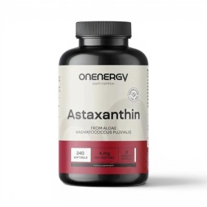 OnEnergy, Astaxanthin - supliment alimentar pentru aport de carotenoizi și protecție antioxidantă, 240 capsule moi