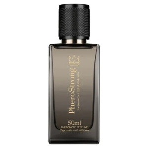 PheroStrong King, parfum cu feromoni pentru bărbați, cu note de scorțișoară, lemn de santal și patchouli, 50 ml, Medica-Group - Img 2