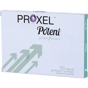Proxel Potent, susține sănătatea prostatei și funcția sexuală, contribuie la menținerea fertilității masculine, 60 capsule, Naturpharma