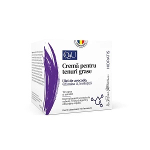 Q4U Cremă pentru ten gras, 50 ml, Tis Farmaceutic