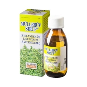 Sirop cu lichen de Islanda și vitamina C, 245 ml, Dr. Müller Pharma
