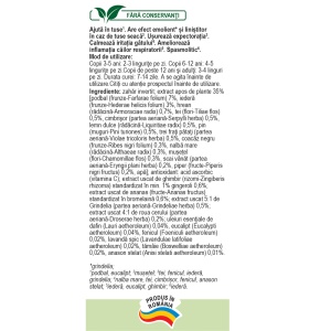 Sirop Plantusin Forte, R25, 250 ml, Fares - Img 3