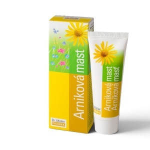 Unguent cu arnică, pentru masaj și îngrijirea pielii în caz de suprasolicitare musculară, 50 ml, Dr. Müller Pharma