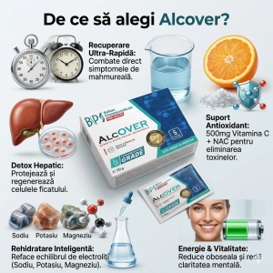 Alcover, 5 plicuri x 10 g, Balkan Pharmaceuticals - Img 2
