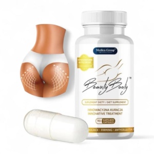 Beauty Booty, supliment alimentar destinat susținerii aspectului ferm și tonifiat al feselor și coapselor, 90 capsule, Medica-Group - Img 4