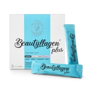 Beautyllagen® Plus, Colagen Marin 5.000 mg, cu Acid Hialuronic și Biotină, susține fermitatea pielii, părul și unghiile, coacăze negre și lămâie, 30 plicuri, Pharmaverum - Img 3