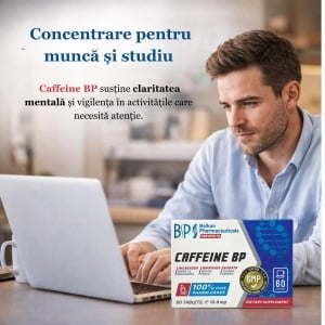 Caffeine, 60 tablete, Balkan Pharmaceuticals - Img 8