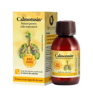 Calmotusin Sirop cu Miere, 100 ml, Dacia Plant
