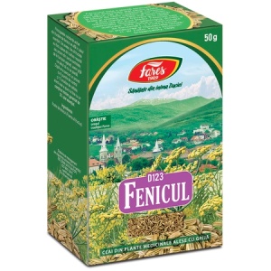 Ceai de Fenicul D 123, 50 g, Fares - Img 1