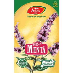 Ceai de Mentă D 125, 20 plicuri, Fares - Img 2