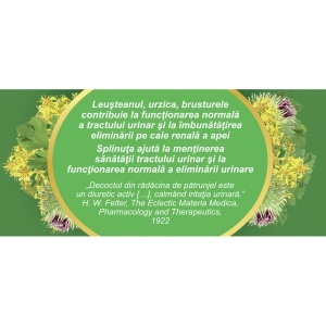 Ceai Diuretic U101, 20 plicuri, Fares - Img 6