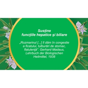 Ceai frunze Rozmarin D132, 50 g, Fares - Img 4