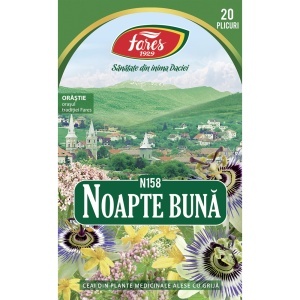 Ceai Noapte Bună N158, 20 plicuri, Fares - Img 2