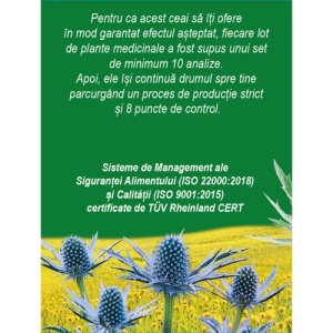 Ceai Scai vânăt, R67, 20 plicuri, Fares - Img 3