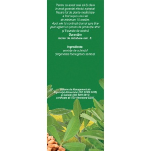Ceai Schinduf semințe M 118, 50 g, Fares - Img 2