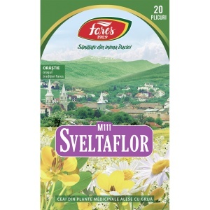Ceai Sveltaflor M111, 20 plicuri, Fares - Img 2