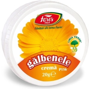 Cremă de Gălbenele, P116, 20 g, Fares
