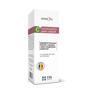 DermoTis cremă pentru piele crăpată, 50 ml, Tis Farmaceutic