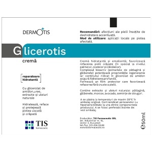 DermoTis GliceroTis cremă, 50 ml, Tis Farmaceutic - Img 2