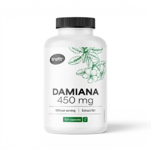 Erefit, Damiana 450 mg, 100 capsule