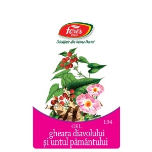 Gel ghiara diavolului și untul pământului, L94, 50 ml, Fares - Img 3