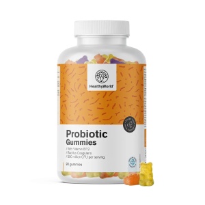 HealthyWorld, Probiotc Gummies - jeleuri cu probiotice, 90 jeleuri