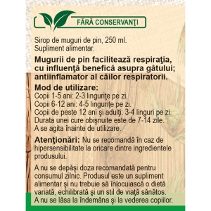 Muguri de Pin sirop, R12, 250 ml, Fares - Img 3